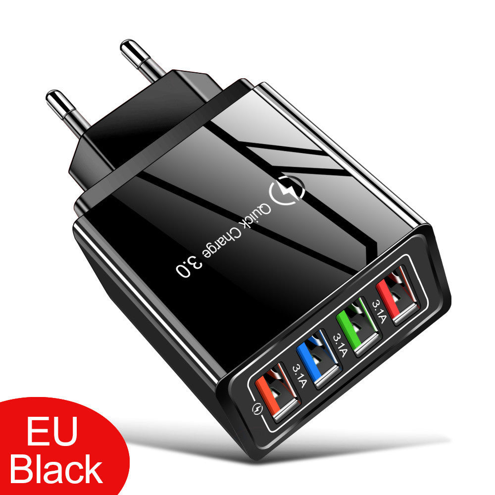 Luminous Color Mobile Phone Charging Head Intelligent 3A Luminous Color Mobile Phone Charging Head Intelligent 3A